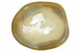 Polished Banded Agate Bowl - Madagascar #302613-1